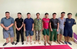 Quốc Việt (Lạng Sơn): Tạm giữ 8 đối tượng đánh bạc