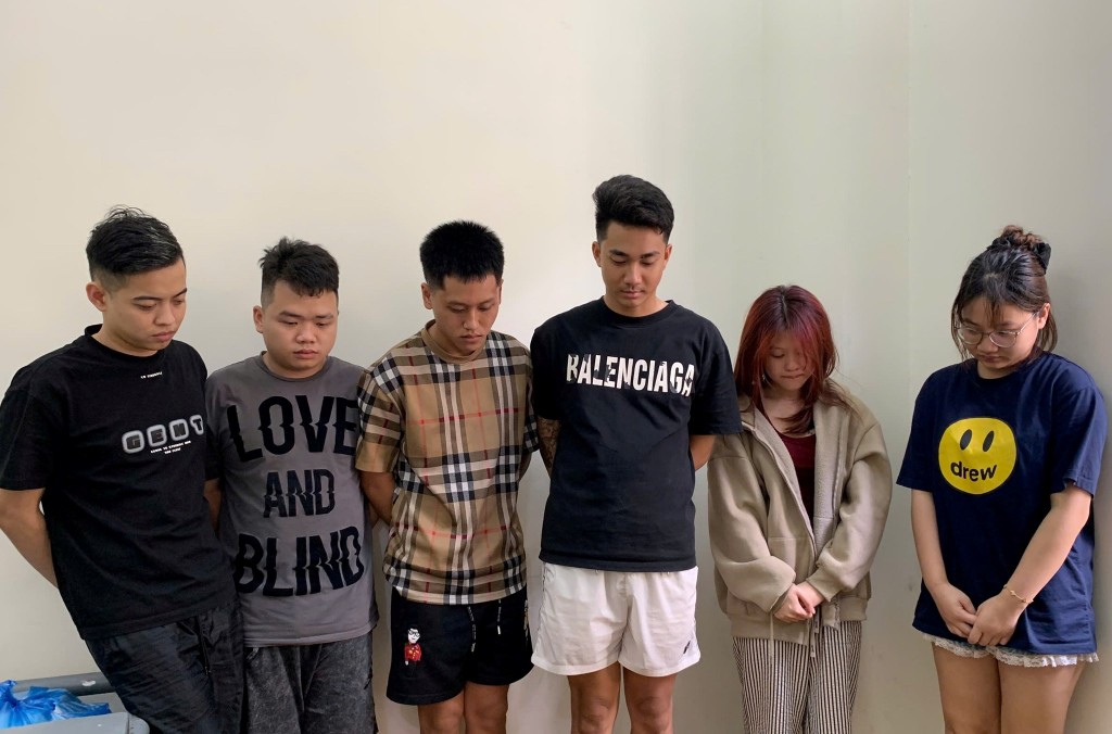 Các đối tượng bị bắt giữ