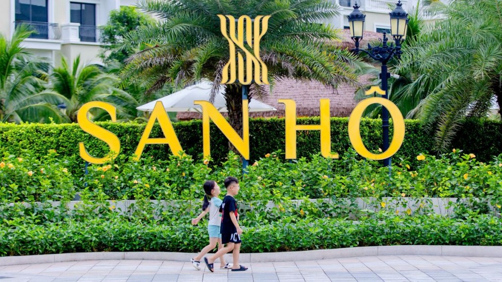 Không gian xanh ngập tràn tại San Hô