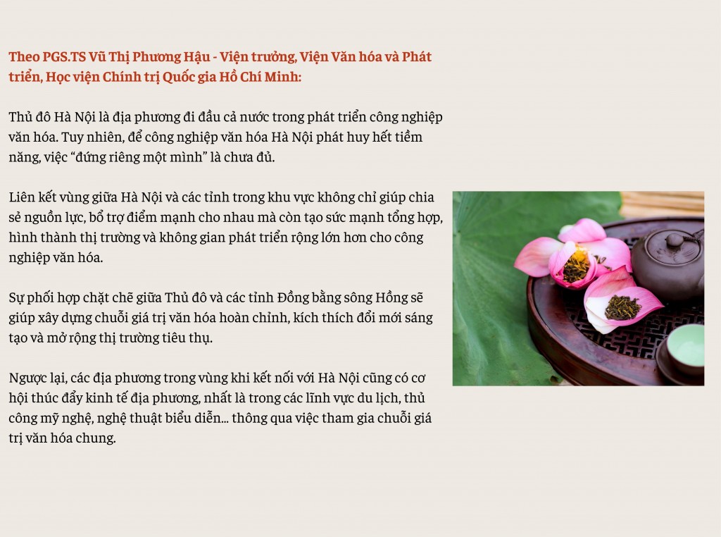 Bài 4: Hà Nội phải là đầu tàu