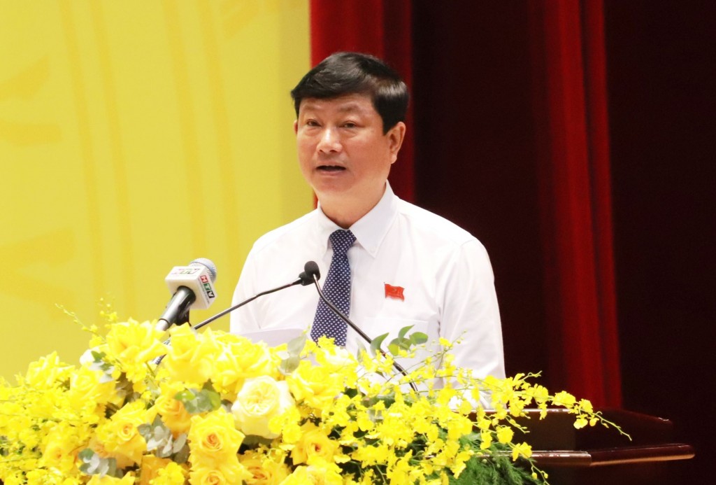 Chủ tịch HĐND TP Hồ Chí Minh Võ Văn Minh phát biểu khai mạc