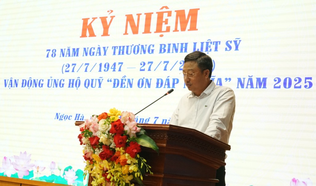 Phường Ngọc Hà phát động ủng hộ Quỹ “Đền ơn đáp nghĩa” năm 2025