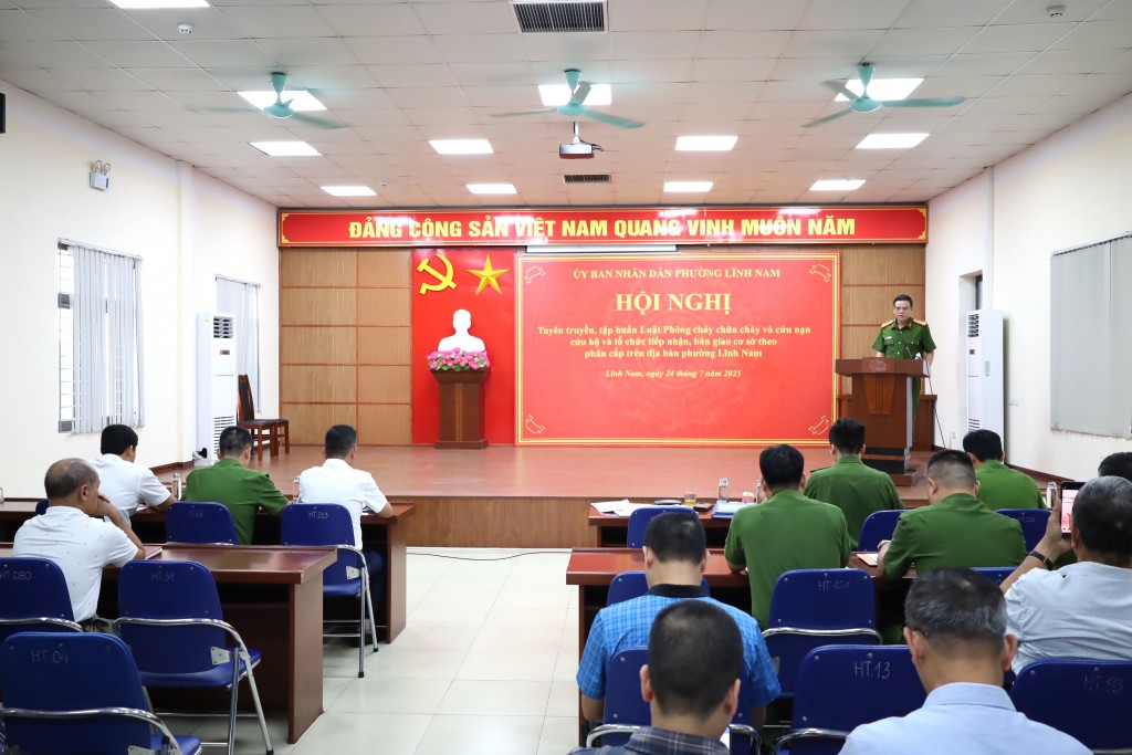 Thượng tá Ngô Tiến Long, Phó trưởng Phòng Cảnh sát PCCC & CNCH, Công an TP Hà Nội
