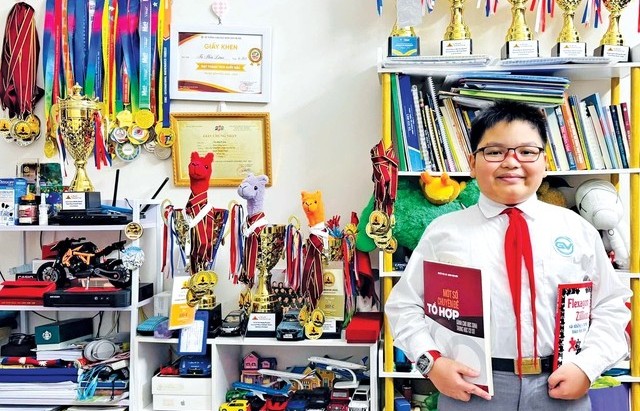 Niềm đam mê Toán học của chàng trai Vàng trường THCS Giảng Võ 2
