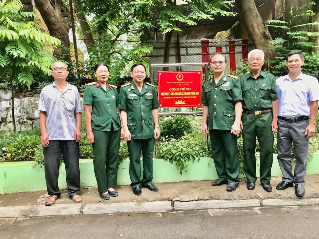 Người thương binh tận tụy với cộng đồng dân cư