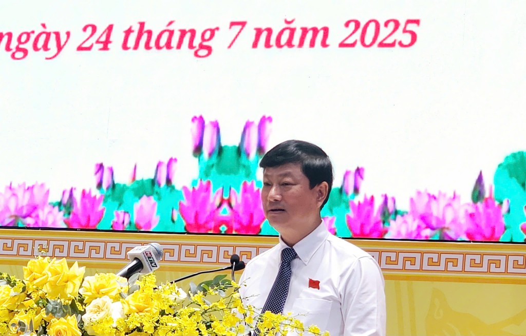 Ông Võ Văn Minh, Chủ tịch HĐND TP HCM,