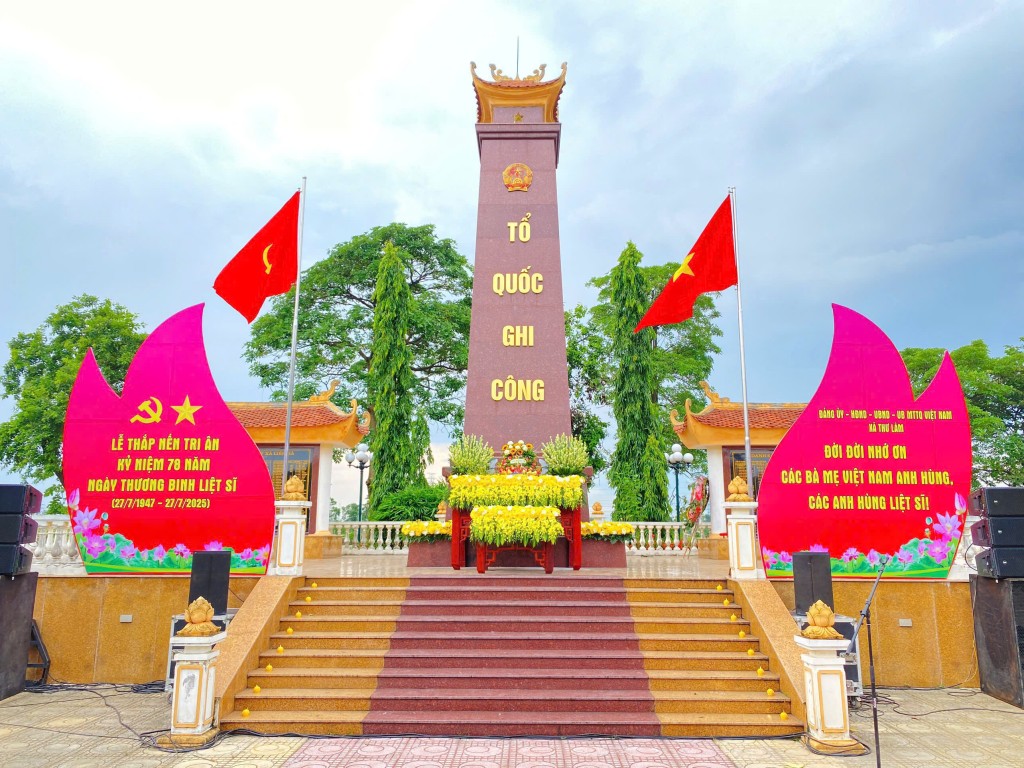 Xã Thư Lâm: Thắp nến tri ân tưởng nhớ các Anh hùng liệt sĩ