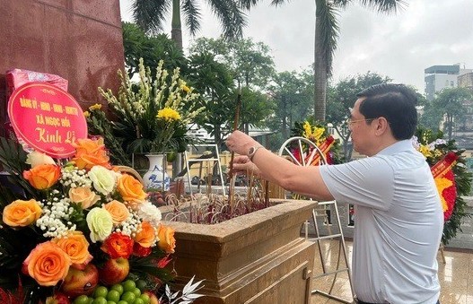 Đoàn kết xây dựng quê hương Ngọc Hồi, xứng với sự hy sinh của cha anh