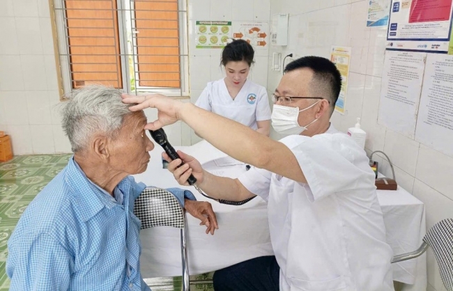 Xã Đa Phúc: Khám sức khỏe tri ân người có công với cách mạng