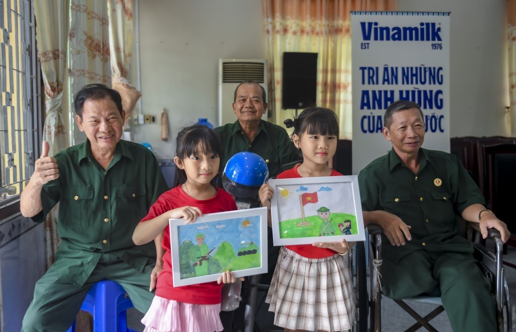 Khi lòng biết ơn được vẽ thành hình