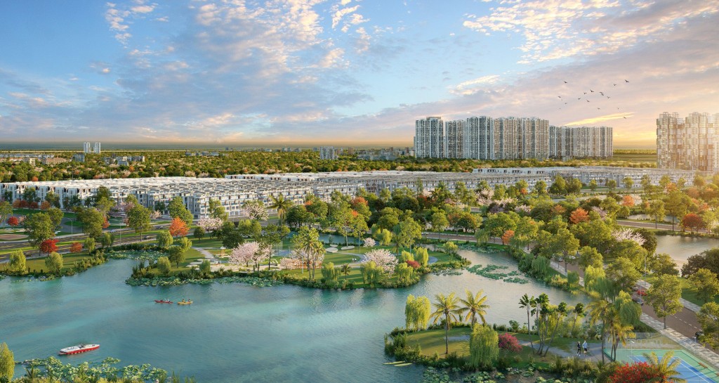 Dự án Khu đô thị cao cấp Mê Linh với tổng mức đầu tư 15.000 tỷ đồng. (Ảnh minh họa: Sun Property) 
