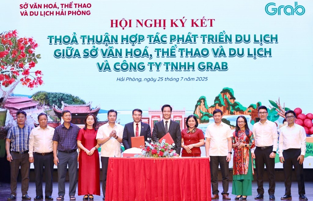 Grab Việt Nam ký thỏa thuận xúc tiến quảng bá du lịch Hải Phòng