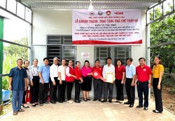 Vedan tặng 2 căn nhà Chữ thập đỏ tại xã Tân Phú, tỉnh Đồng Nai