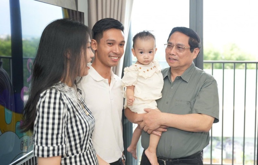 Thủ tướng Phạm Minh Chính thăm dự án nhà ở xã hội ở TP Huế