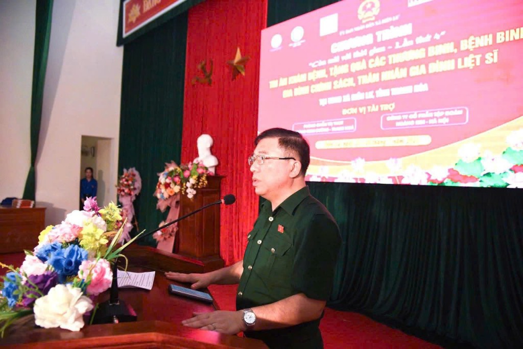 Tri ân, khám bệnh miễn phí cho thương bệnh binh, thân nhân liệt sĩ