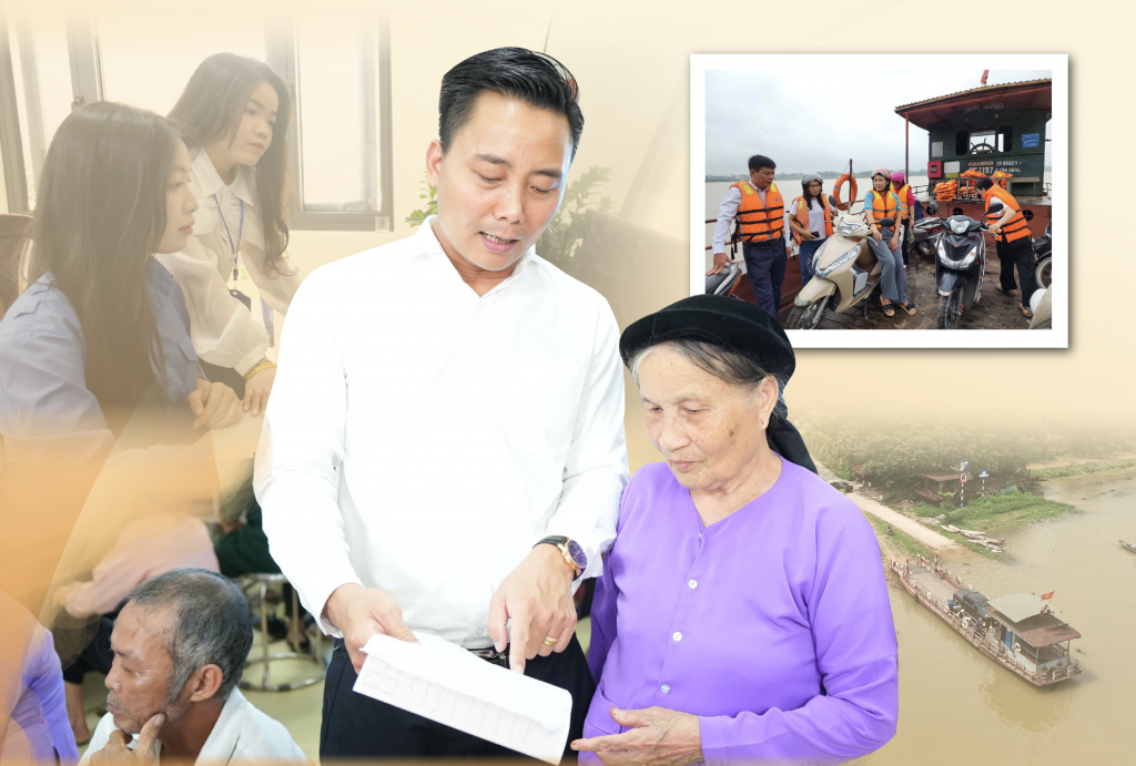 Bài 3: Cán bộ vượt sông, mang sức trẻ vì Nhân dân phục vụ