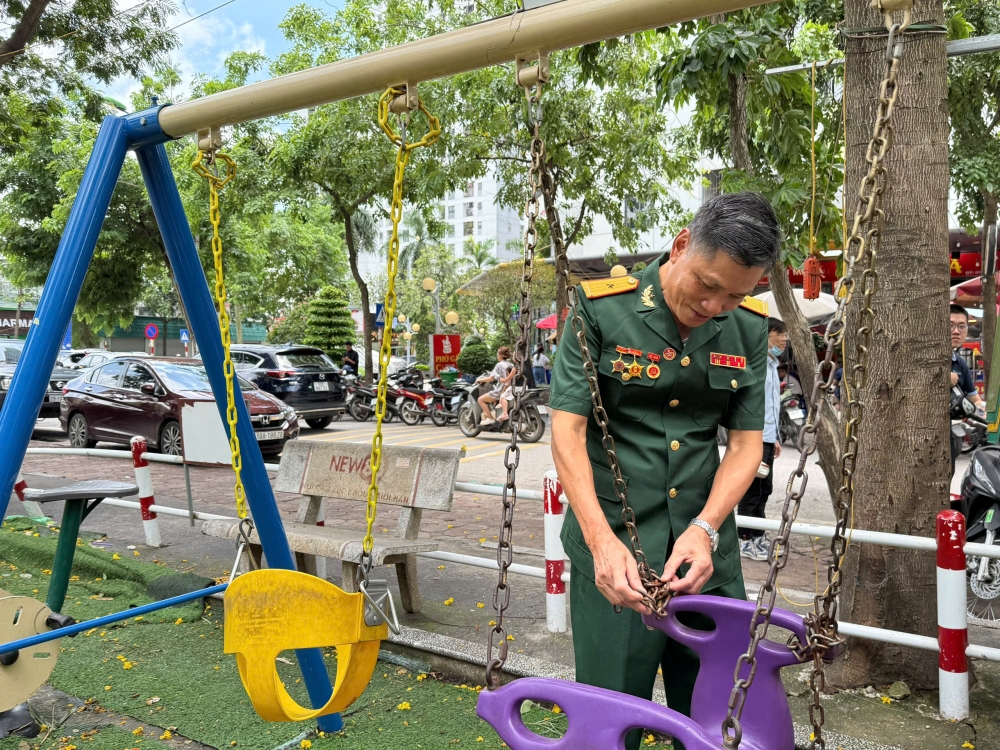 Cựu chiến binh âm thầm “nuôi dưỡng” hoà bình bằng việc làm ý nghĩa
