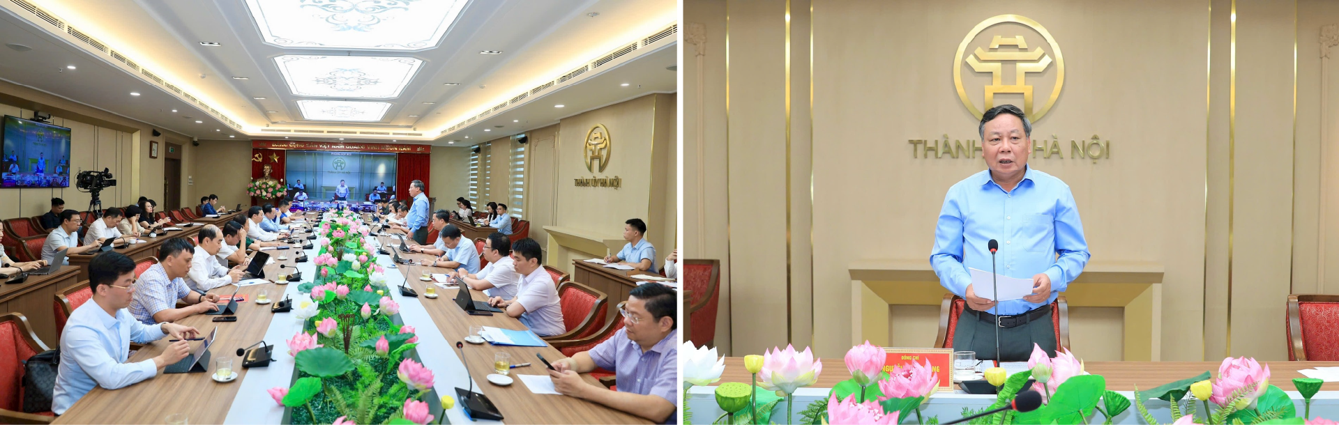 Hội nghị đánh giá tình hình triển khai vận hành mô hình chính quyền địa phương hai cấp trên địa bàn thành phố ngày 16/