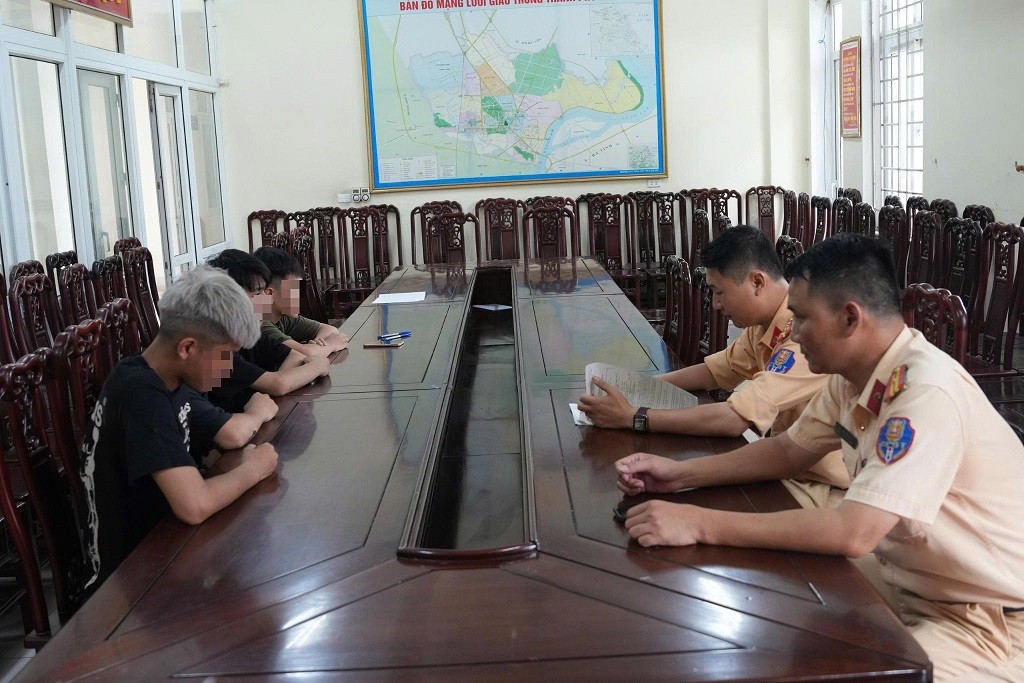 Các đối tượng tại Cơ quan Công an