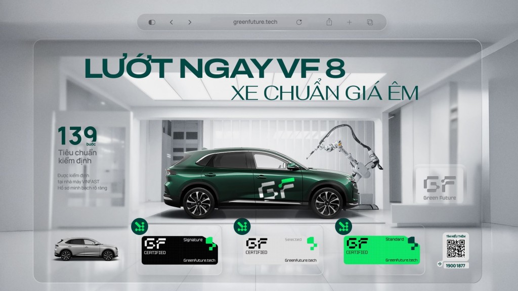 Cơ hội lên đời xe điện “ngon - xịn - mịn” với Green Future