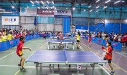 Giải bóng bàn thanh, thiếu nhi Đà Nẵng 2025 ghi nhận số vận động viên kỷ lục