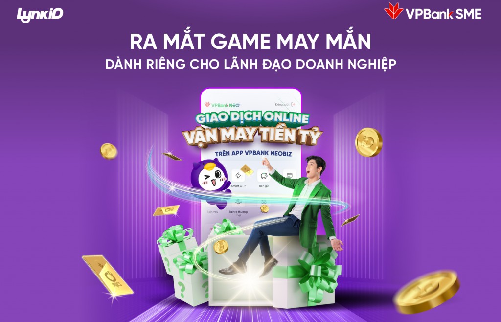 LynkiD ra mắt game may mắn dành riêng cho khách hàng doanh nghiệp VPBank