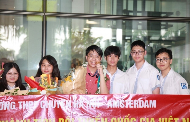 Huy chương Vàng danh giá của học sinh Hà Nội trên đấu trường quốc tế