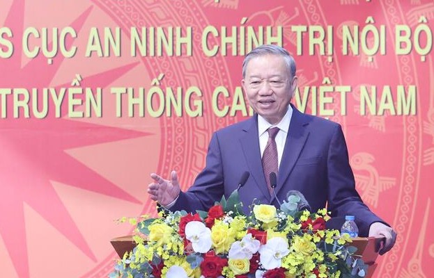 Tổng Bí thư Tô Lâm: Đổi mới mạnh mẽ tư duy, cách thức triển khai bảo vệ an ninh chính trị nội bộ
