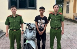 Nghệ An: Bắt giữ đối tượng trộm cắp xe ngay trước cổng bệnh viện