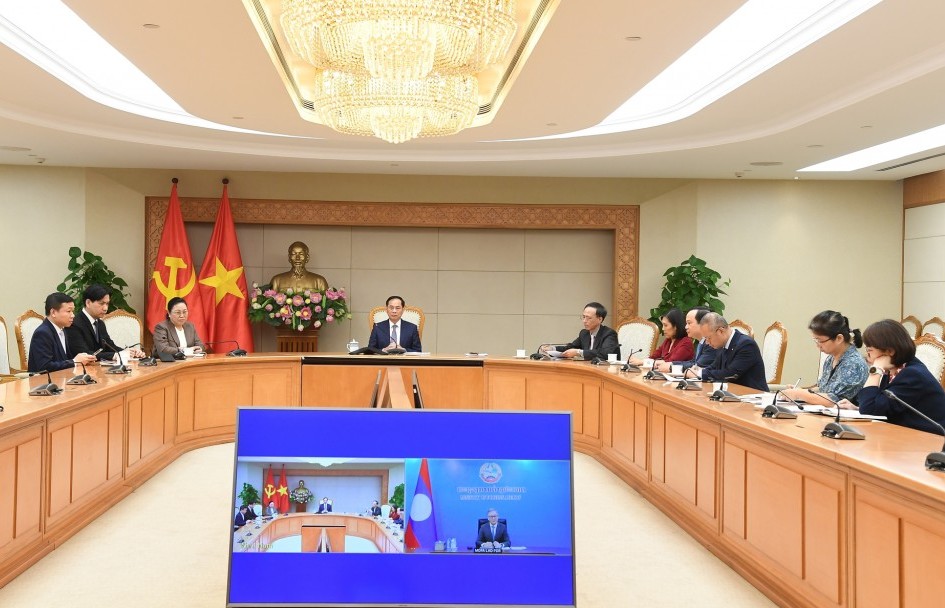 Việt Nam - Lào nhất trí phối hợp chặt chẽ vì hoà bình, ổn định và phát triển bền vững