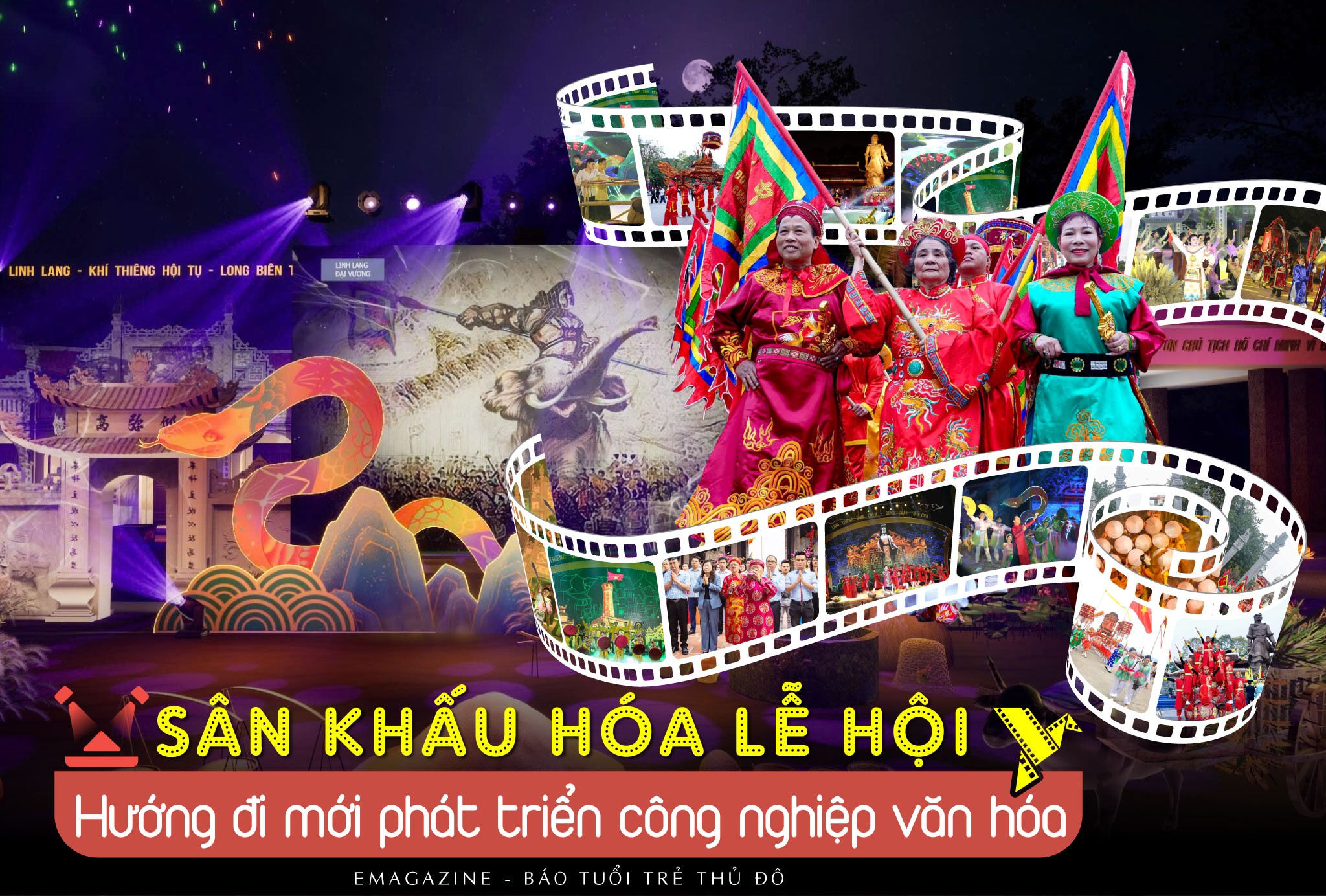 sân khấu lễ hội ô ô