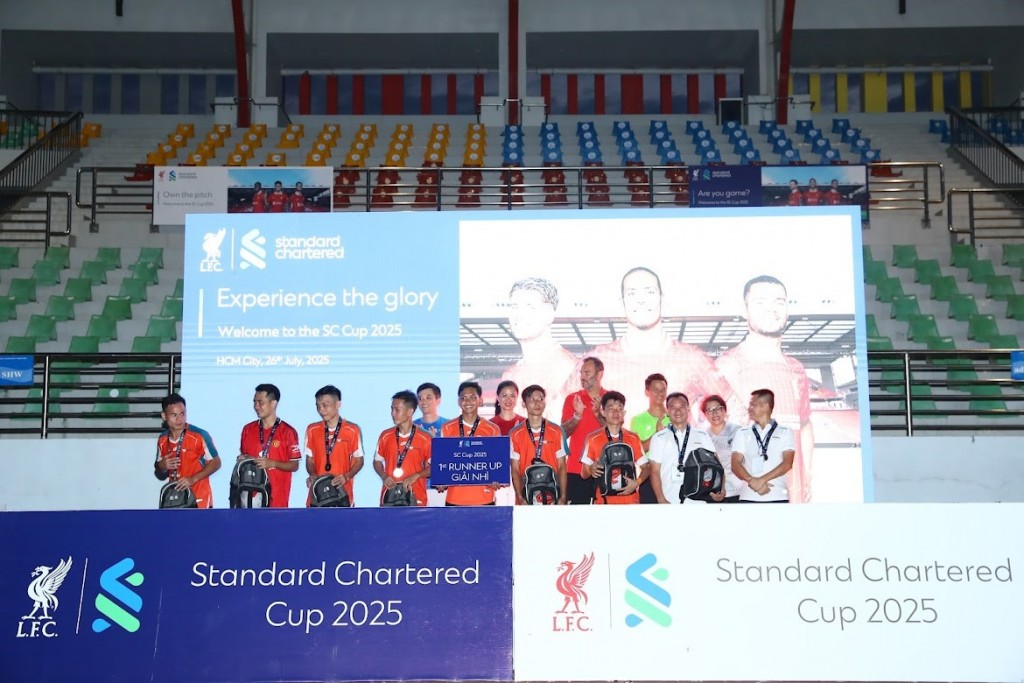 Trao giải Nhì SC Cup 2025 