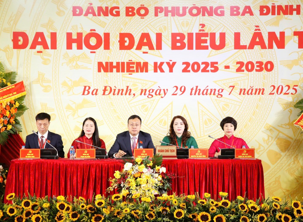 Đảng bộ phường Ba Đình xác định 2 khâu đột phá: Chuyển đổi số và phát triển đô thị văn minh, hiện đại
