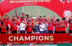 Thiên Khôi FC lần đầu bước lên ngôi vương Giải bóng đá 7 người VĐQG Bia Saigon Dragon Cup 2025