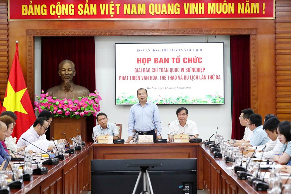 Điều chỉnh thời gian tổ chức Giải Báo chí toàn quốc “Vì sự nghiệp phát triển Văn hóa Việt Nam” lần thứ Ba