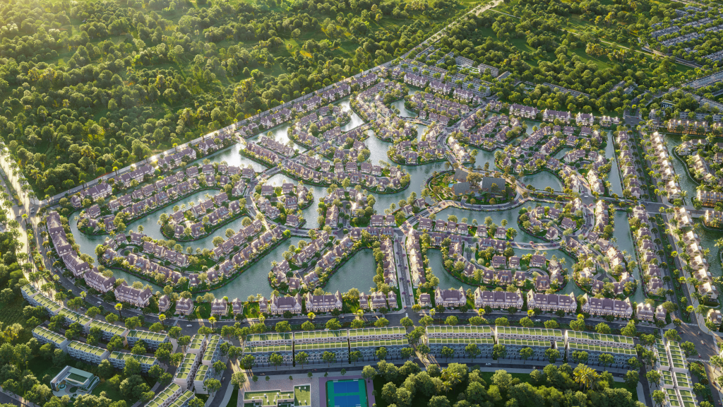 Khám phá hệ thống tuần hoàn nước khép kín, an toàn tại Đảo Châu Âu, Eco Central Park