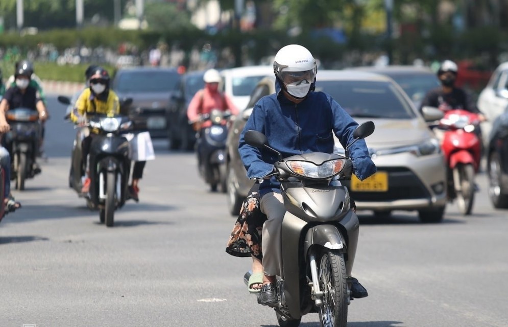 Nắng nóng lan rộng ở Bắc và Trung Bộ