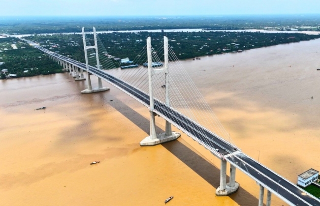 Cầu Rạch Miễu 2 về đích sớm 6 tháng