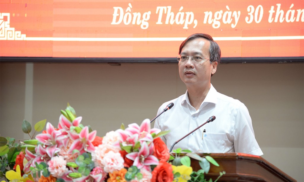 Trần Trí Quang phát biểu chỉ đạo hội nghị.