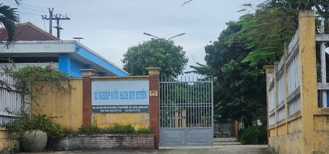 Đà Nẵng: Nước sạch đục ngầu, chính quyền xã yêu cầu kiểm tra