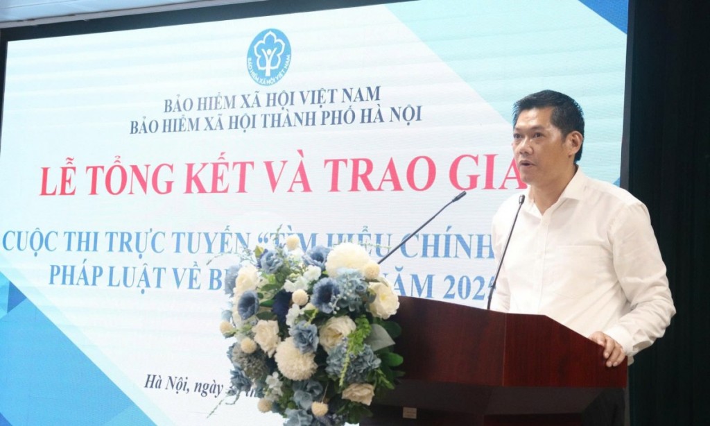 Trao giải Cuộc thi trực tuyến “Tìm hiểu chính sách, pháp luật về BHXH, BHYT”