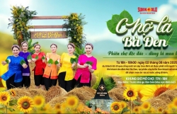 Chợ lá “độc lạ” được tổ chức cùng ngày giải chạy marathon tại núi Bà Đen