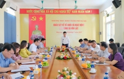 Khảo sát hoạt động HĐND theo mô hình mới tại xã Hoà Lạc
