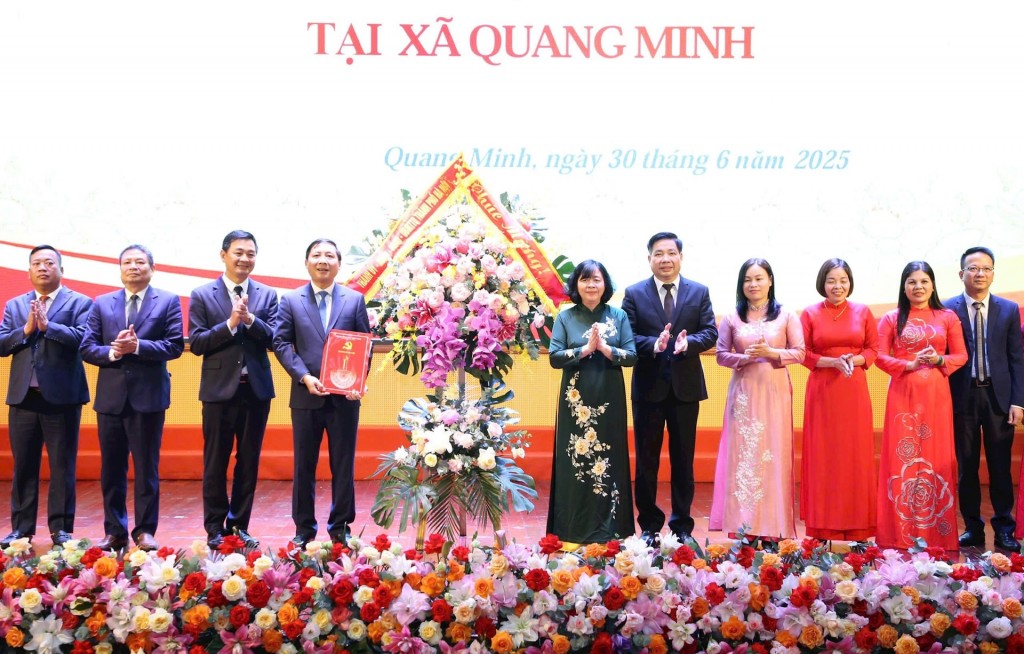 Xã Quang Minh đặt mục tiêu tăng trưởng GRDP 10,5%/năm