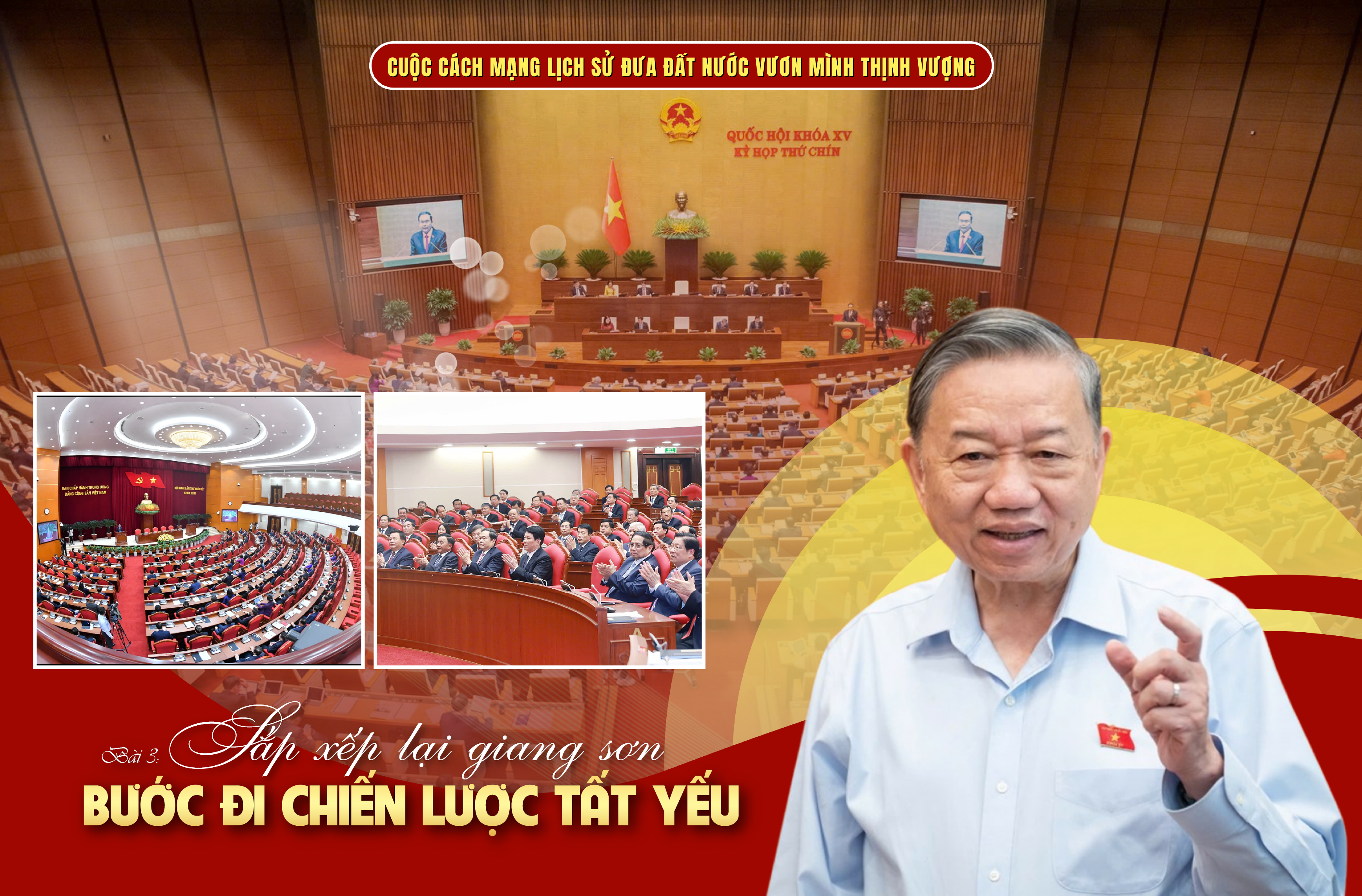 Bài 3: Sắp xếp lại giang sơn - bước đi chiến lược tất yếu