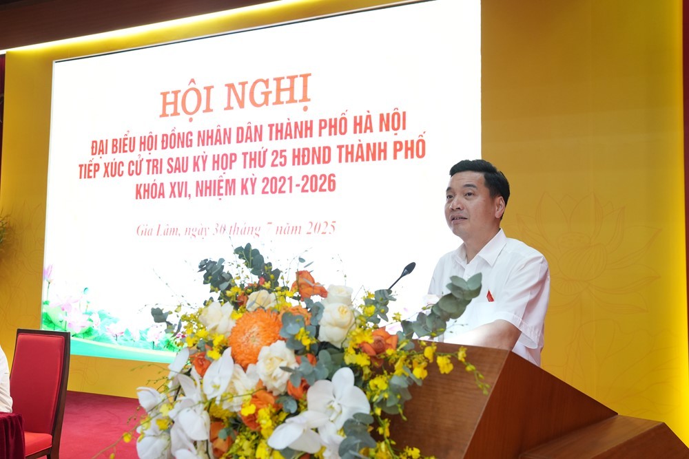Cử tri các xã Gia Lâm, Bát Tràng, Phù Đổng, Thuận An kiến nghị nhiều vấn đề dân sinh
