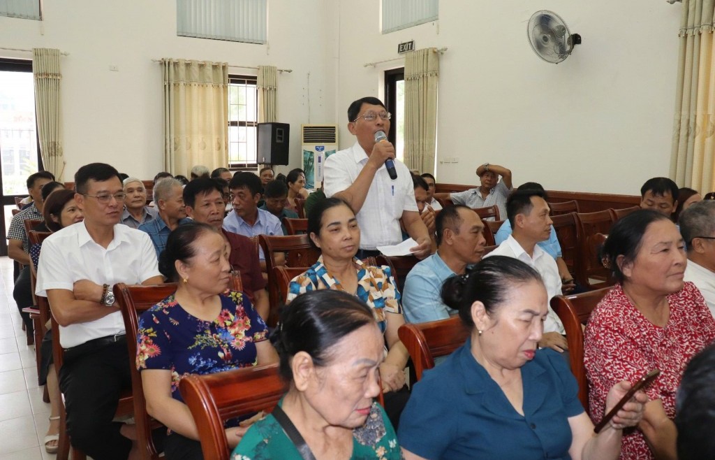 Nhanh chóng xem xét, giải quyết các kiến nghị của cử tri theo đúng quy định