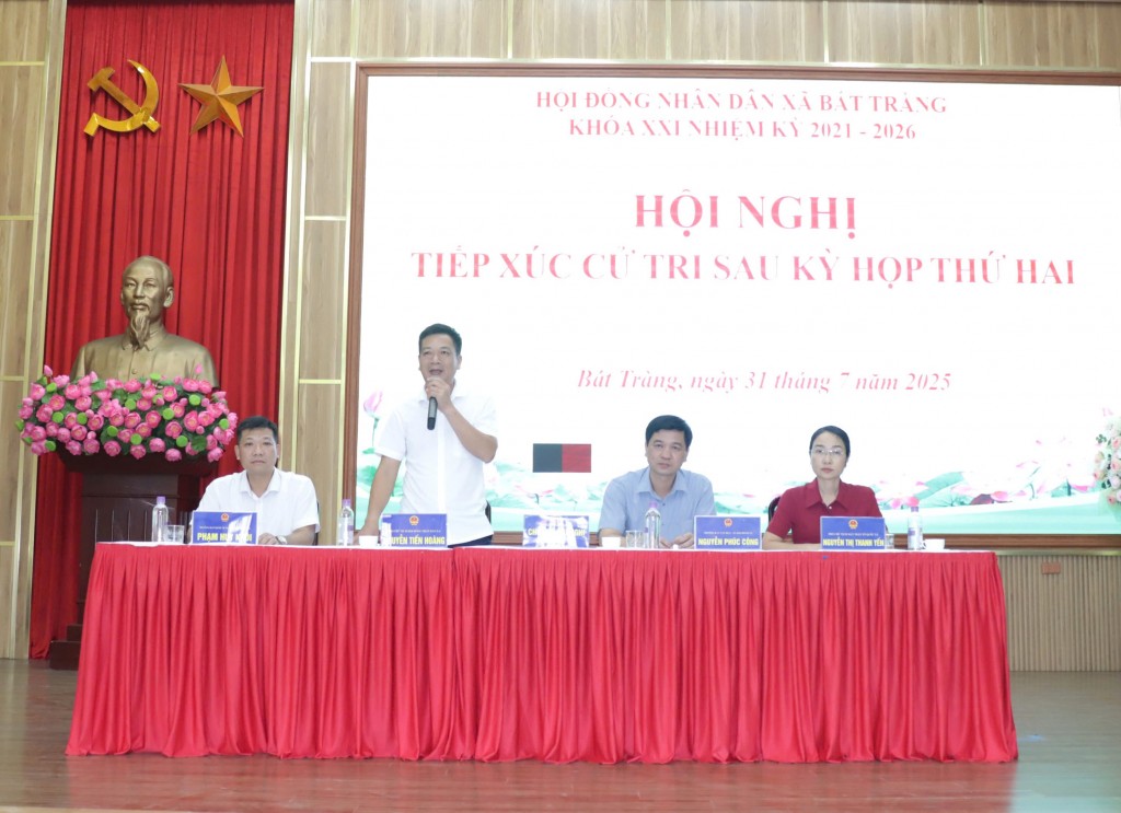 Nhanh chóng xem xét, giải quyết các kiến nghị của cử tri theo đúng quy định
