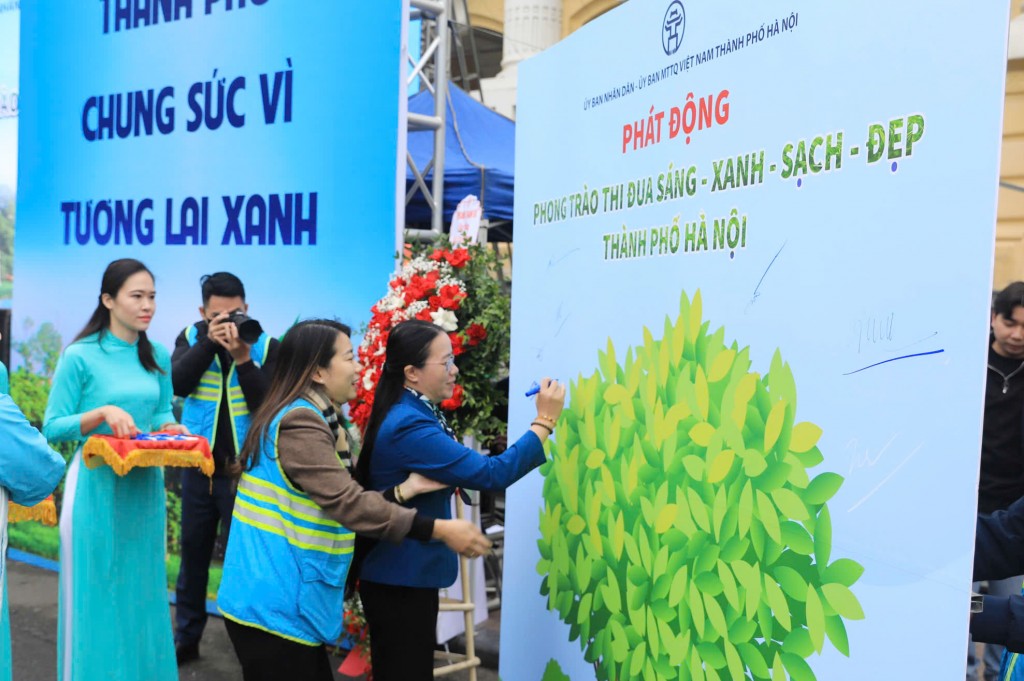 Thi đua mỗi chi bộ một công trình chào mừng Đại hội Đảng