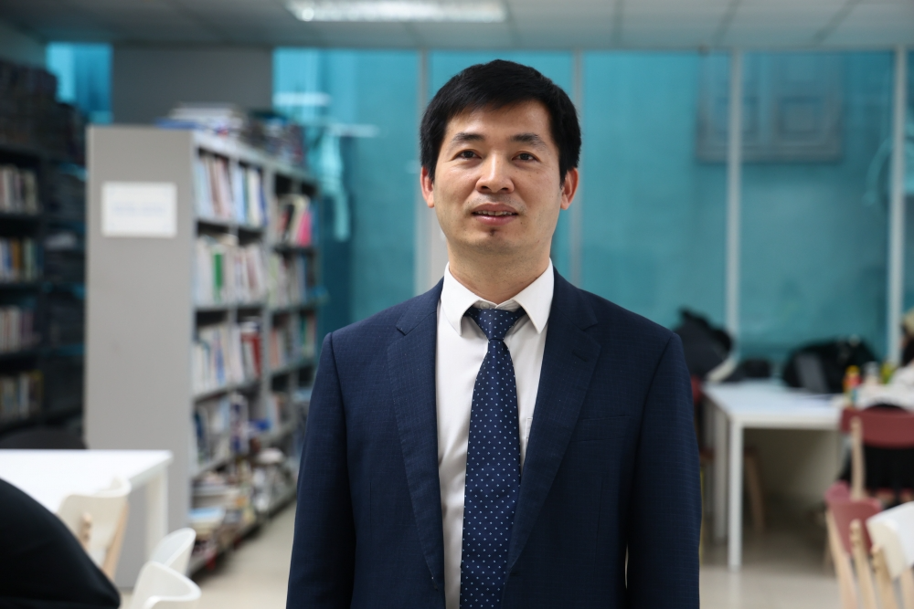 Ông Nguyễn Quang Huy, CEO Khoa Tài chính - Ngân hàng, Trường Đại học Nguyễn Trãi